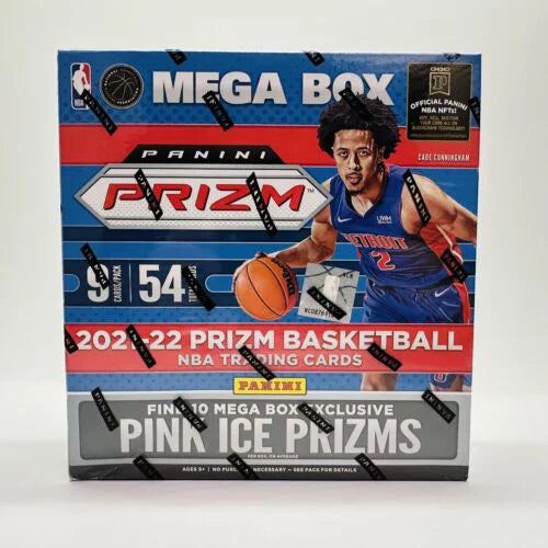 Panini 2021-22 NBA Prizm Basketball Mega Box (Pink Ice Prizm)